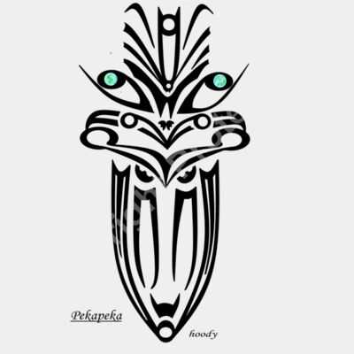 PEKAPEKA BLACK hoody Thumbnail